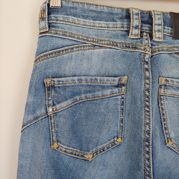 Sportmax Code Perfect Fit Jeans Straight Leg Blue Size 2 Max Mara - Picture 11 of 16